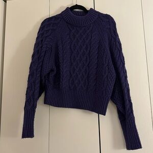 H&M cable knit sweater